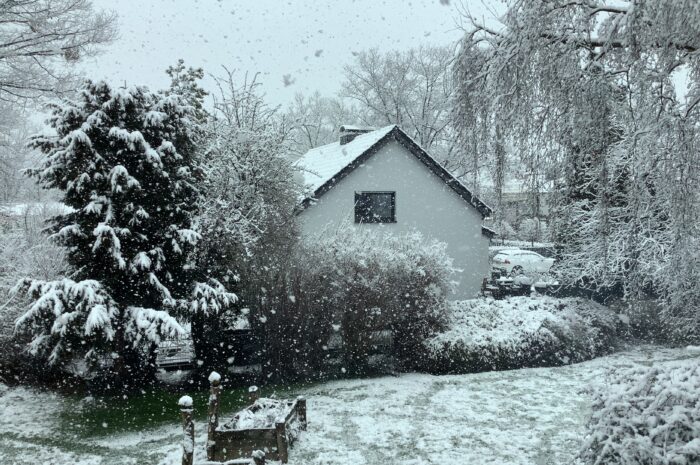 Schnee in Osterath